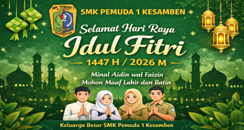Selamat Hari Raya Idul Fitri 1447 H / 2026 M