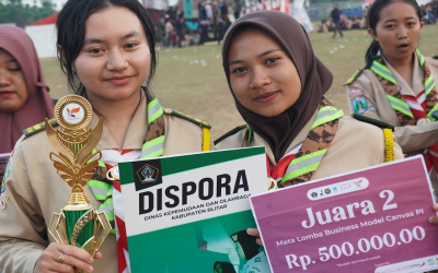Alhamdulilah Dapat Juara 2 Bussiness Plan Pi - Aryo Blitar Scout Festival