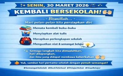 KEMBALI BERSEKOLAH!